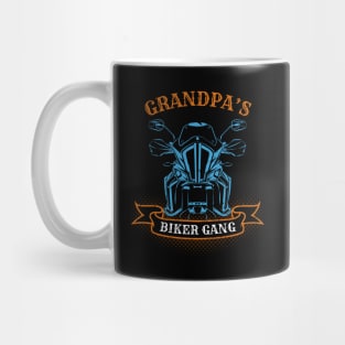 Grandpa's Biker Gang Father's Day Mug